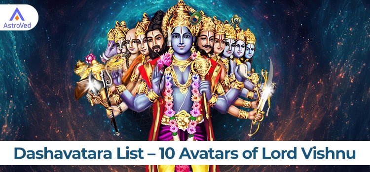 10 Avatars of Lord Vishnu